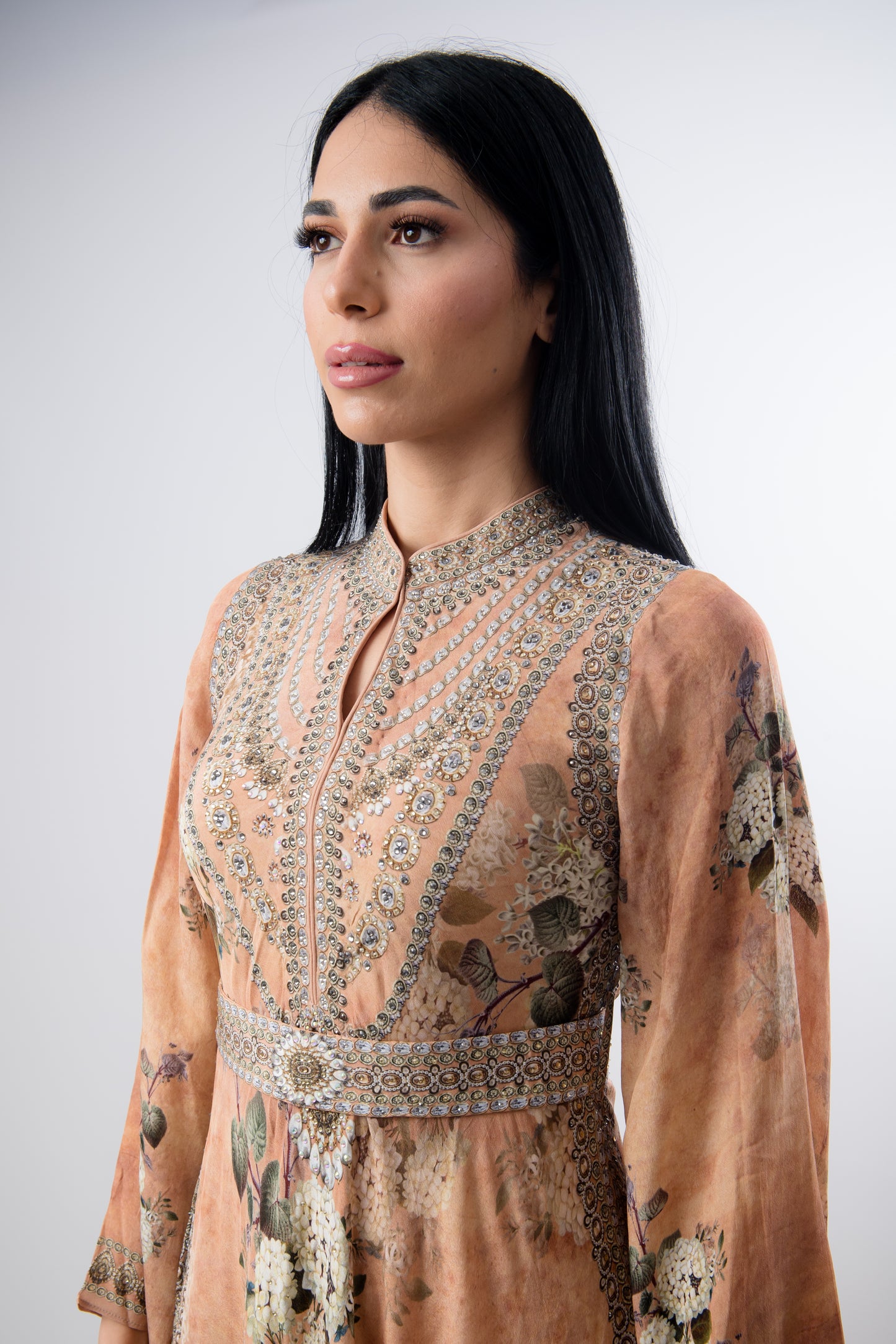 Celia - Beaded maxi dress