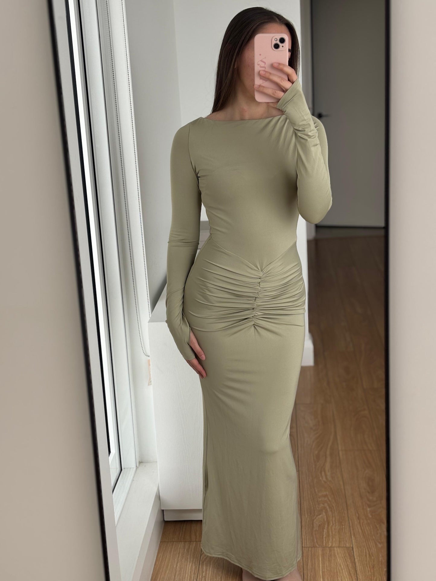 Tammy - Rouched Waist Bodycon Dress