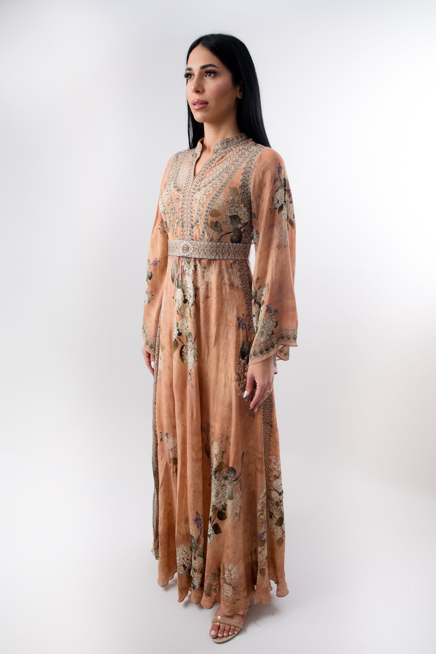 Celia - Beaded maxi dress