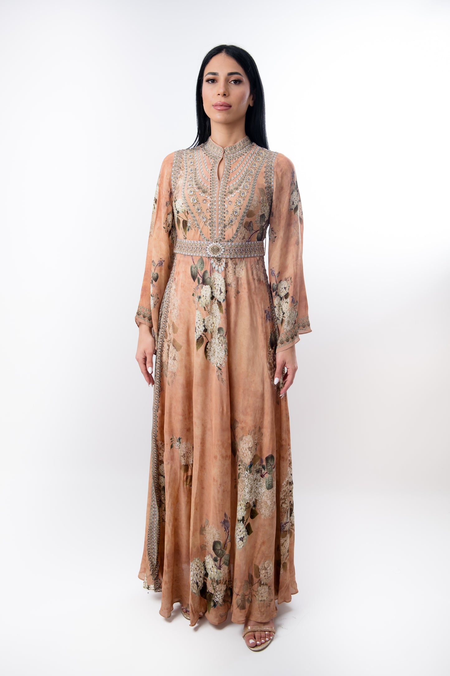 Celia - Beaded maxi dress