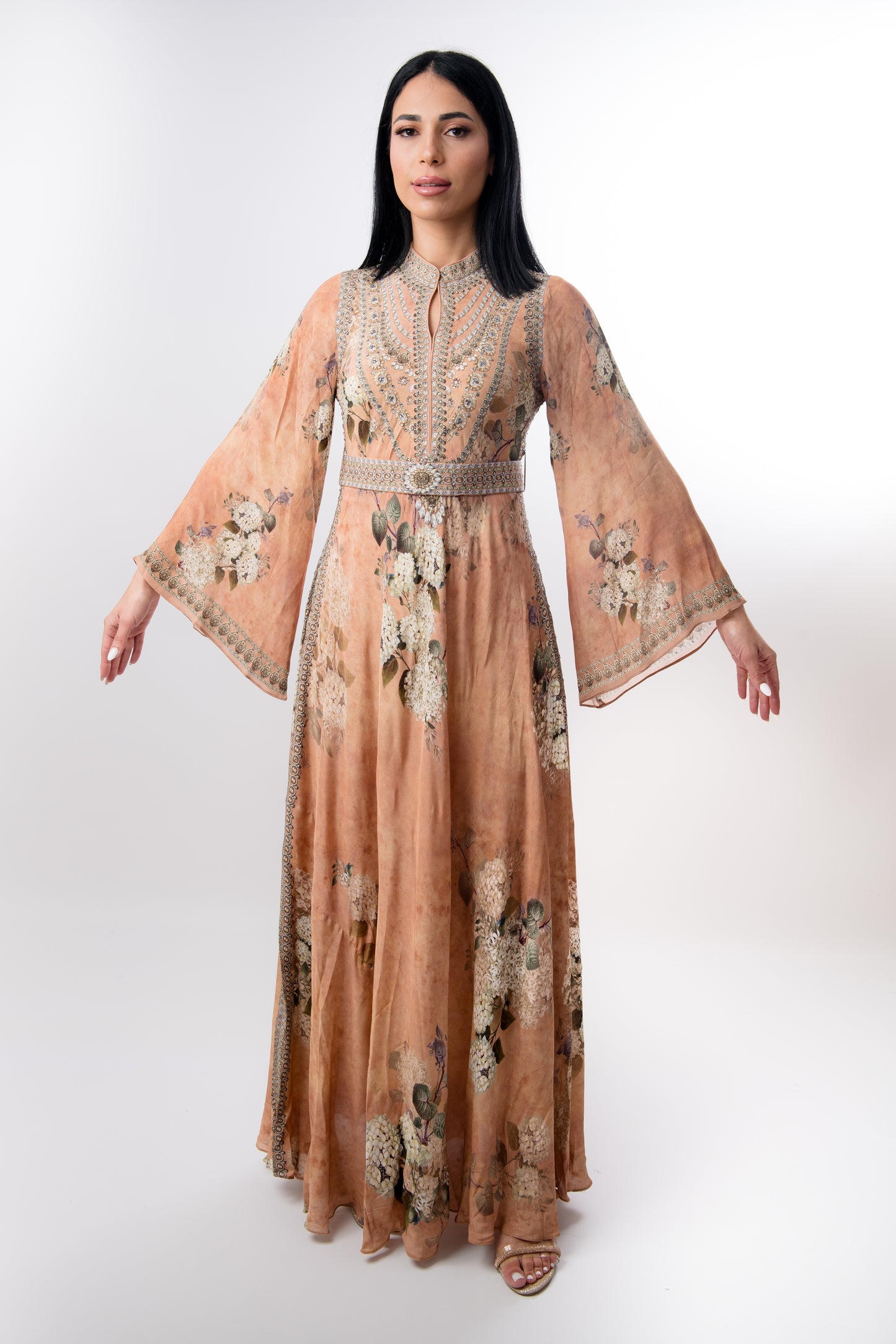 Celia - Beaded maxi dress