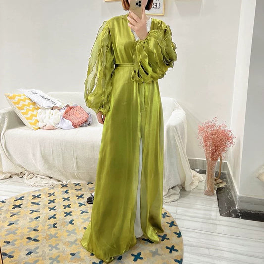 Loujain - Frill Sleeve Jacket