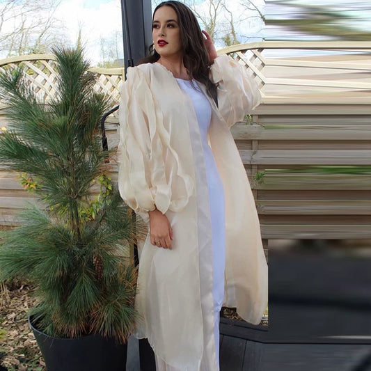 Loujain - Frill Sleeve Jacket