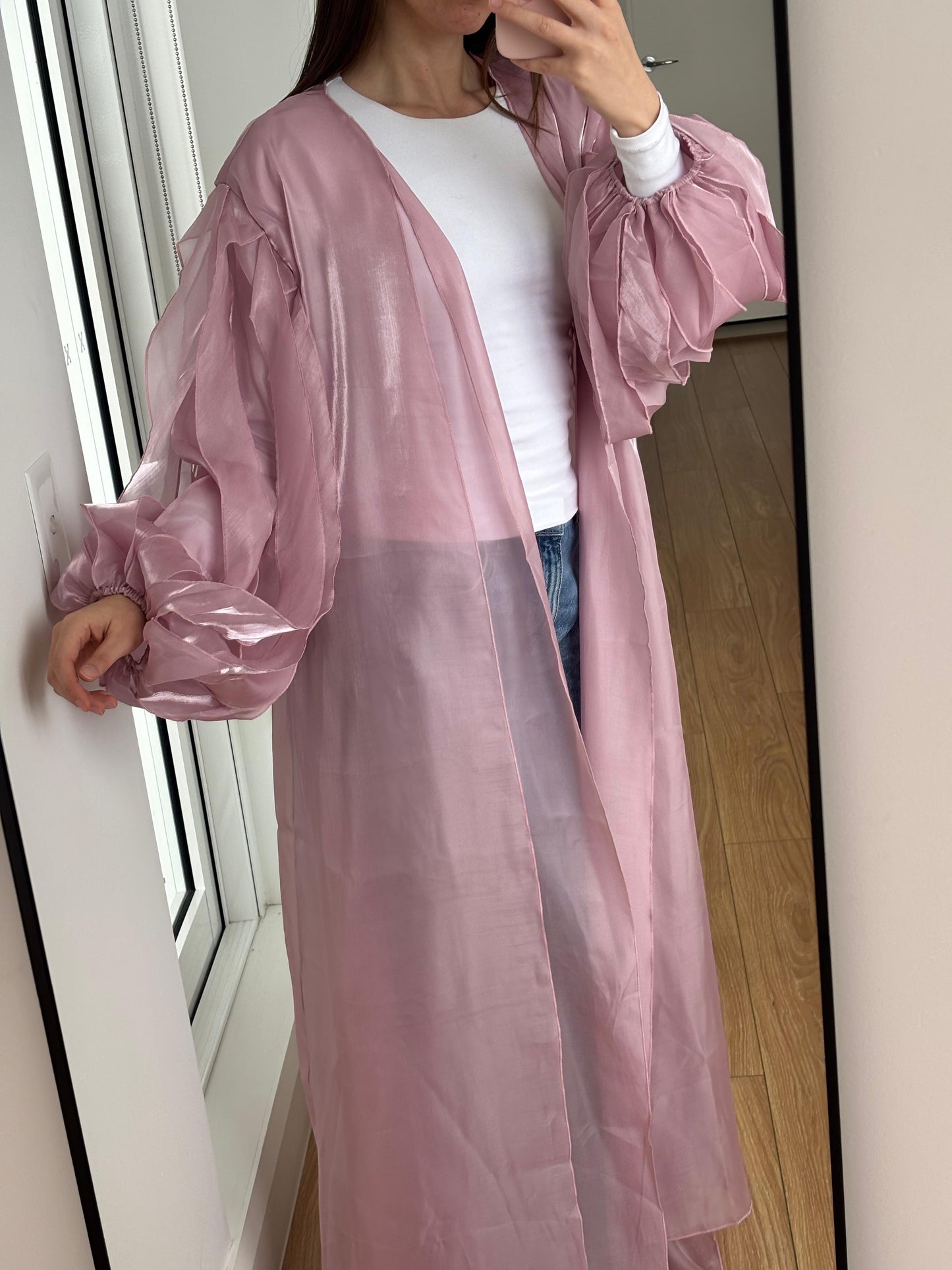 Loujain - Frill Sleeve Jacket