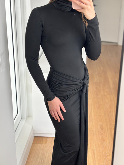 Melissa Turtleneck Maxi Dress